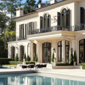 Mediterranean Poolside Majesty