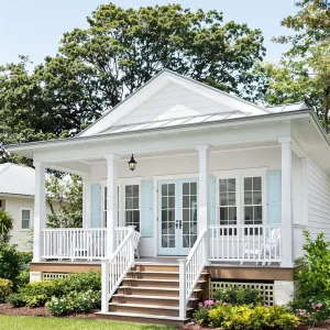 Bungalow Dreamscape: A Pastel Paradise