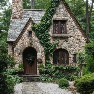 Charming Stone Cottage Nestled in Verdant Surroundings