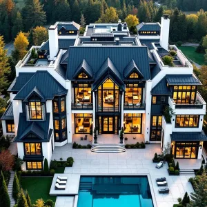 Midnight Manor: Glass and Grandeur