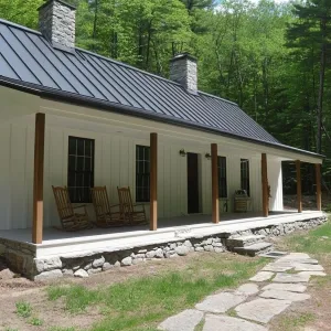 A Porch Party in Steel Style