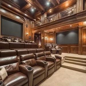 Home Theater With Immersive Sound System