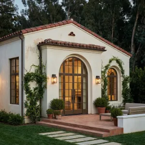 Terracotta Courtyard Bungalow Cottage