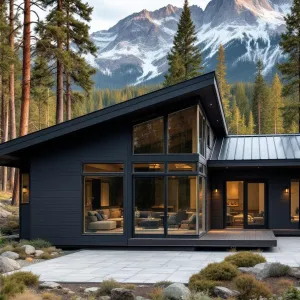 Starlit Cabin’s Scenic Embrace