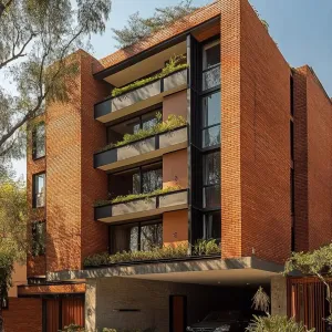 Brick Box with Verdant Views