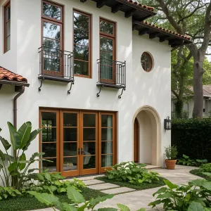 Lush Escape with Arched Grace