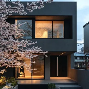 Preview of Floating Zen Fortress Under Blossoms