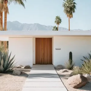 Zen Pathway to Desert Elegance