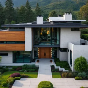Sleek Mid Century Abode With Mountain Views