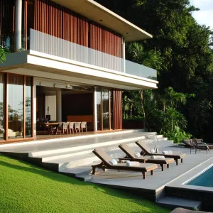 Floating Elegance Amidst Jungle Bliss