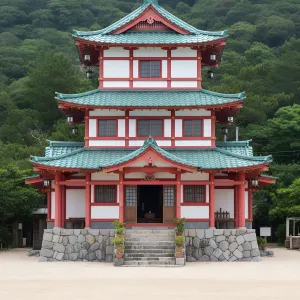 Pagoda by the Shore: A Coastal Gem