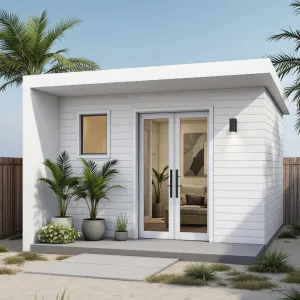 Minimalist Paradise on Sandy Shores