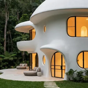 Forest Pod Curved Sanctuary Home