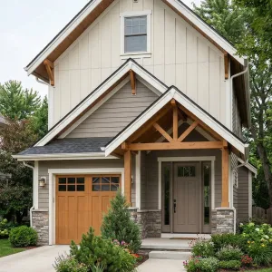 Warm Timber Gable Cottage Nest