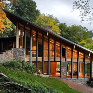 Slope House: A Modern Forest Abode