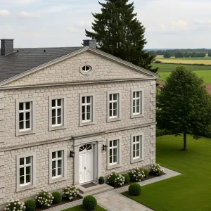 Stone Symphony: A Stately German Homestead Unveiled