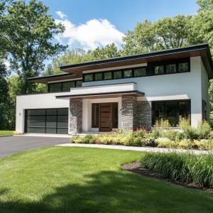 Suburban Stone Sophistication