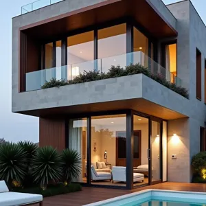 Opulent Cube with Azure Pool