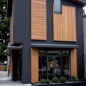 Sleek Timbers: A Bold Face on the Block
