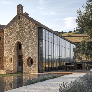 Stonework Symphony with A Glassy Encore