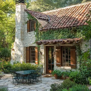 The Ivy-Cloaked Stone Sanctuary