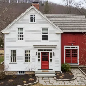 Red Door Delight on Rustic Plains