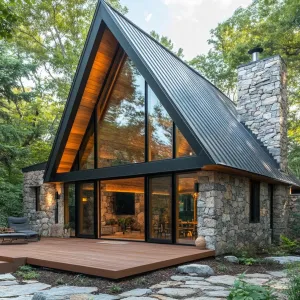 Glass-Fronted Grand Chalet