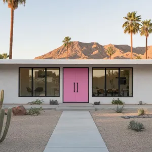 Desert Delight with a Pink Pop