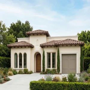 Serene Stucco Spanish Bungalow