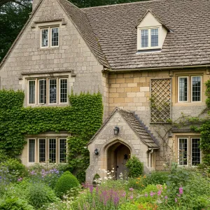 Charming Elegance Amidst Greenery