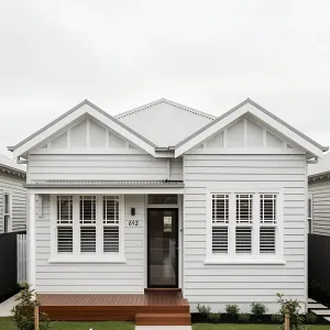 Classic Simplicity: A White Bungalow Story