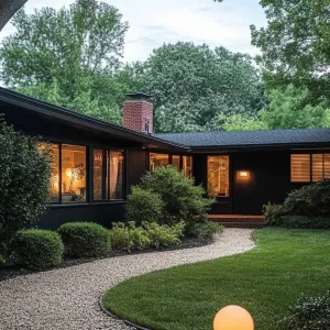 The Enchanting Black House: Modern and Mysterious