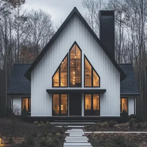 A-Frame Fantasy in Woodland Peace