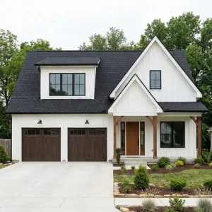 Warm Timber Porch With Noir Roof