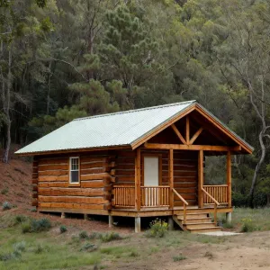 Forest Hideaway Log Cabin Nook