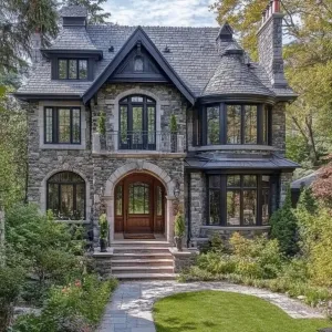 Charming Stone Manor with Character