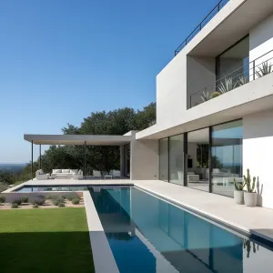 Skyline Blade Pool House