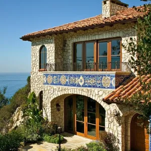 Seaside Stone Symphony With a Mediterranean Flair