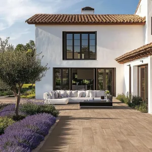Lavender Lounge: A Spanish Villa Delight