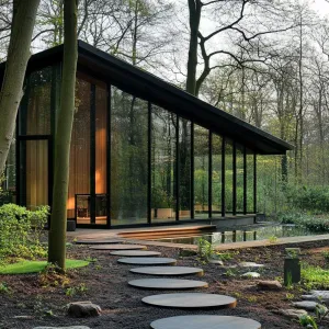 Glass Symphony in the Forest