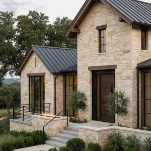 Canyon-Forged Stone Cottage Minimal