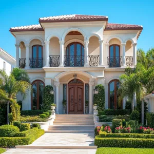 Luxurious Mansion with Radiant Arches
