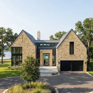 Sunlit Quarry Cottage Modern
