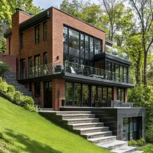 Slope House – A Modern Marvel on the Hillside
