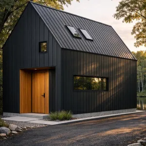 Lakeedge Charcoal Nordic Cabin Studio