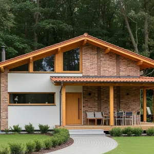 Quaint Hideaway in Brick and Wood