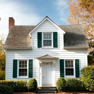 Preview of White Wonder with Green Shutters
