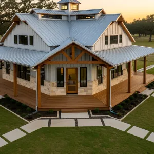Country Haven with a Porch Wrap Flair