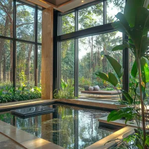 Sunlit Serenity: A Pondscape Refuge