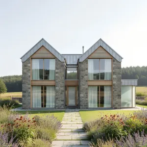 Architectural Harmony: Where Nature Embraces Modern Living